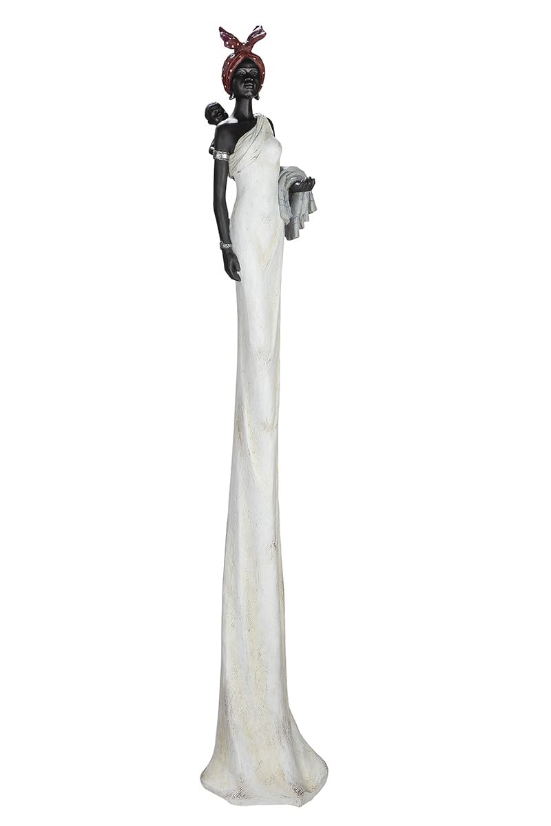 GILDE Afrykanka Tortuga, żywica poliestrowa, wysokość 104 cm