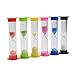 6 Colores Reloj de Arena Temporizador, Temporizador de Reloj, 30 Segundos /...