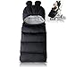 Chancelières pour poussettes, Sac de Couchage pour Poussette pour Bébé, Universelle Chanceliere Bebe pour Hiver, Housse de Pied Hiver Epais Couverture pour Bébé, Chaud
