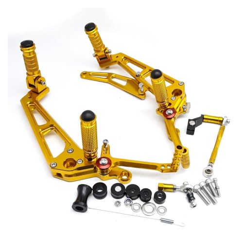 Cale Pied Moto Arrière Réglable pour Éviter la Fatigue des Jambes sur MSX125