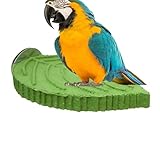 Perruches pour oiseaux de la cage | Branche en résine en forme de plante - Perruches, Conuri, Canaris - Soin Griffes, Affûtage Bec, Forage et Mâchage