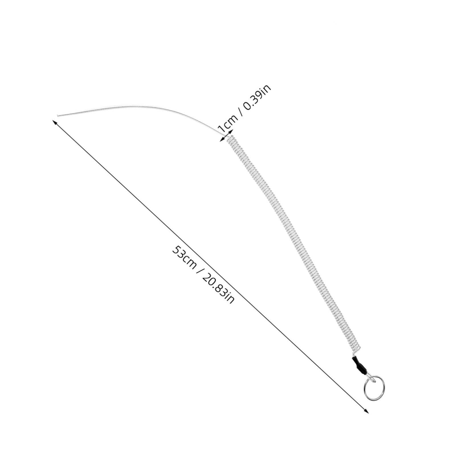 Toddmomy Small Table Hockey Pusher Rope Spring Handle for Hockey Game for Indoor Outdoor