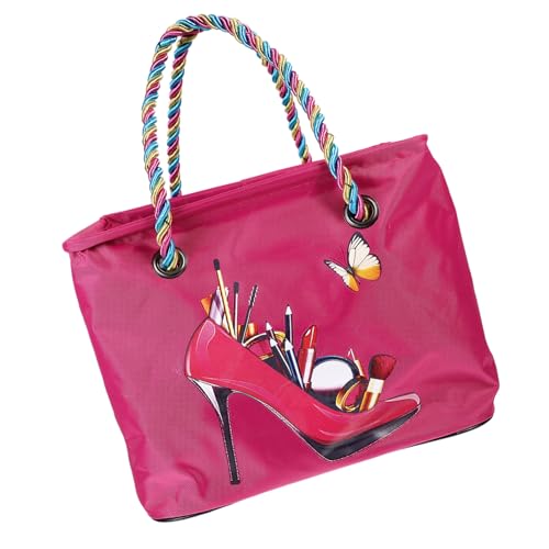 MOTHNUR 1 Pieza Bolsa de Lavado de Gran Capacidad Bolsa de baño Impermeable Bolsa de baño portátil Rosy