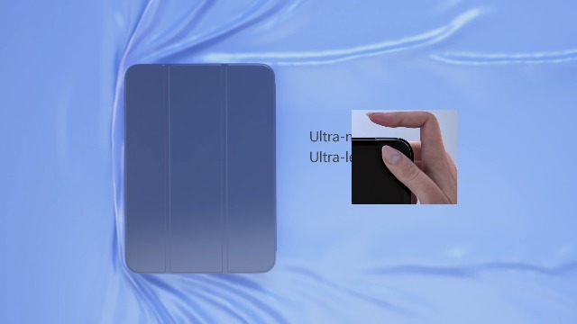 Coque IPad 11" (A16) 2025 / IPad 10 10.9" 2022 - Avec Porte-stylo, 2 Angles, Veille Automatique - Bleu étoile