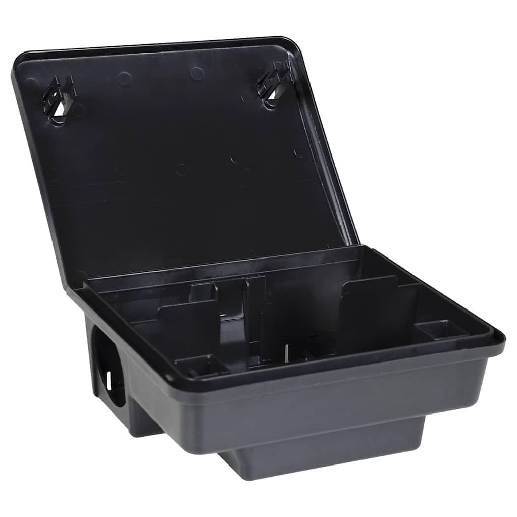 6er Set Mausefallen aus robustem Polypropylen 23x19x9,5 cm für den Innen- und Außenbereich - Effektive Nagetierkontrolle für Haus und Garten