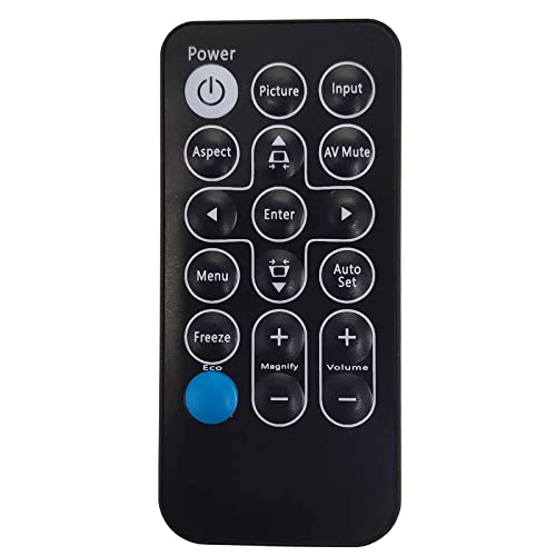 VINABTY Replacement Remote Control fit for Ricoh Projectors PJ HD5450, PJ K2260, PJ K2270, PJ K2280, PJ KW3380, PJ LW3000ST