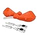 Protector Manillar Moto Paramanos K.T.M Guardamanos Moto para 22 mm y 28 mm, para Dirt Bike K.T.M H.o.n.d.a Yamaha Kawasaki Suzuki Motocross Enduro Supermoto-naranja