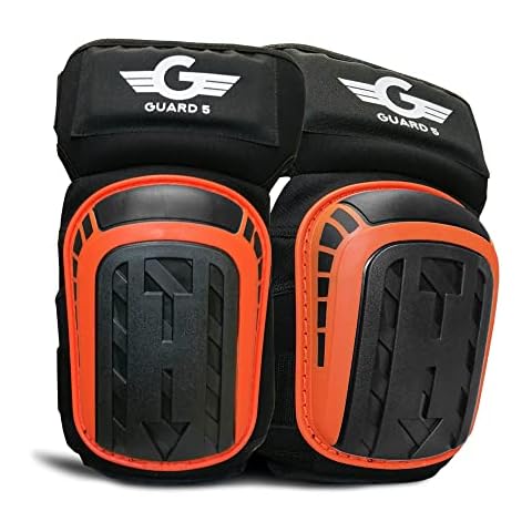 Protección de rodillas GUARD 5 para trabajo y jardín con gel y velcro ajustable Cover