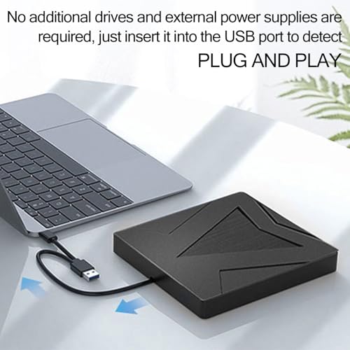 Lecteur optique externe USB 3.0 Type-C DVD CD VCD pour PC portable