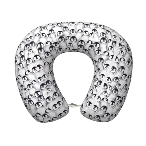 Almohada de Viaje de Poliéster Negra One Size miniatura 1