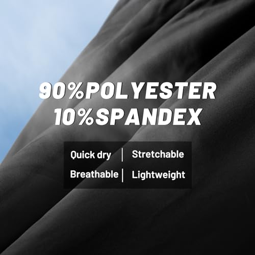 MIER Mens 3 Inch Shorts for Athletic Running Dry Fit Lightweight Workout Gym Active Shorts with Brief Liner, Pockets4