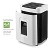 Aurora High Security 150-Sheet Auto Feed Micro-Cut Paper and Credit Card Shredder with 6.3 Gallon Pullout Basket / 60 Minutes/Security Level P-4