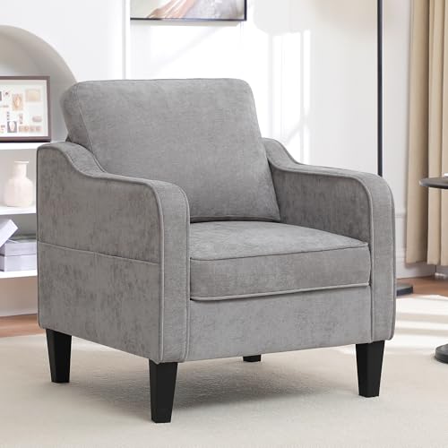 choairy Accent Chair with Side Pockets
