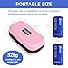 Insulin Cooler Travel Case TSA Approved Refrigerated Medicine Organizer Bag with Thermometer Temperature Display Keep Medicine Cool Include 2 Ice Packs for Diabetic (Pink)