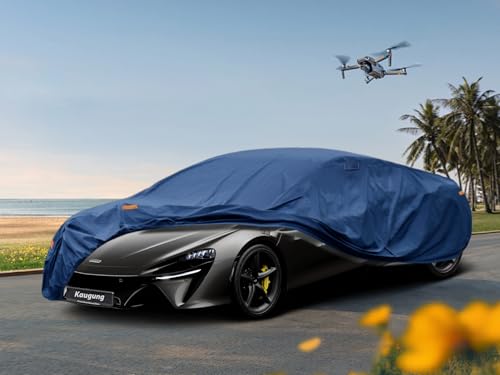 Image of Kaugung Heavy Duty Car Cover Custom Fit Mclaren Artura Spider (2024-2025), Waterproof All Weather Resistant Outdoor Rain Dust Snow Protection with Anti-Theft Lock. (USA Warehouse, Within 3-7 Days)