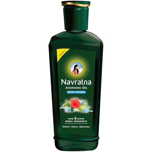 Navratna Extra Thanda Cool Oil | Unique combination of 9 Ayurvedi...