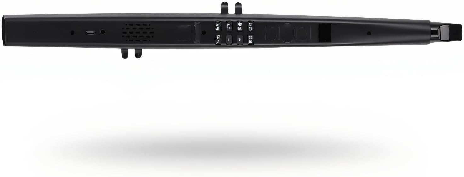 Digital Wind Instrument, MIDI Electronic Saxophone Support 13, Adjustable Volume, 3 Blowing Sensitivity, Mini Digital Electronic Wind Instrument for Students, Teachers, Adults