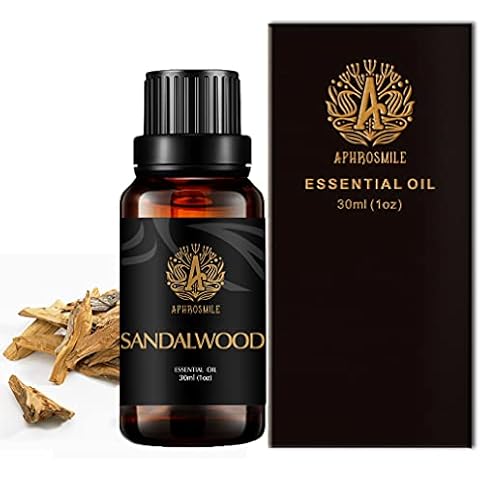 Aromatherapy Sandalwood Scented Oil, 1oz - 30ml Aromatherapy Essential Oil Sandalwood Scent for Diffuser, Humidifier, Therapeutic Grade Sandalwood Fragrance Essential Oil for Massage, Home Cover