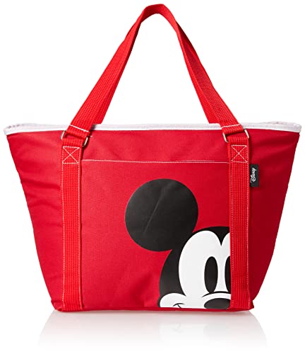 ONIVA - a Picnic Time brand - Disney Mickey Mouse Topanga Tote Cooler Bag - Soft Cooler Bag - Picnic Cooler, (Red)