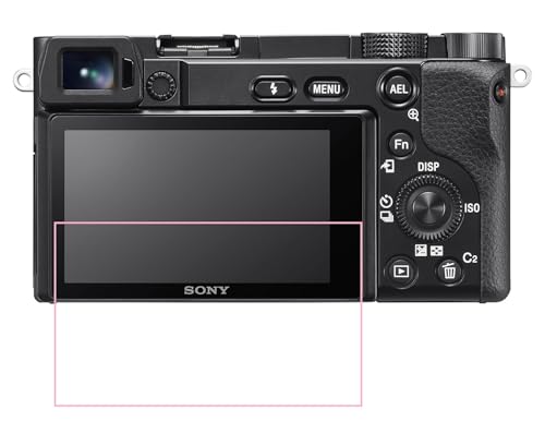 Image of M.G.R.J Tempered Glass Screen Protector for Sony New Alpha ILCE-6100X / ILCE-6100Y / ILCE-6100K / ILCE-6100L Mirrorless Camera