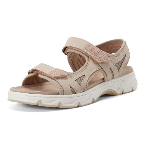 Earth® Venny Casual Slingback Flat Sandals, Light Pink 680, 5 M