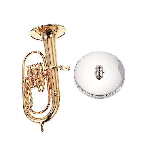 FUNOMOCYA Set of Mini Guitar Ornaments for Mantle Decor Home Wall Decor Domestic Office Desktop Decoration