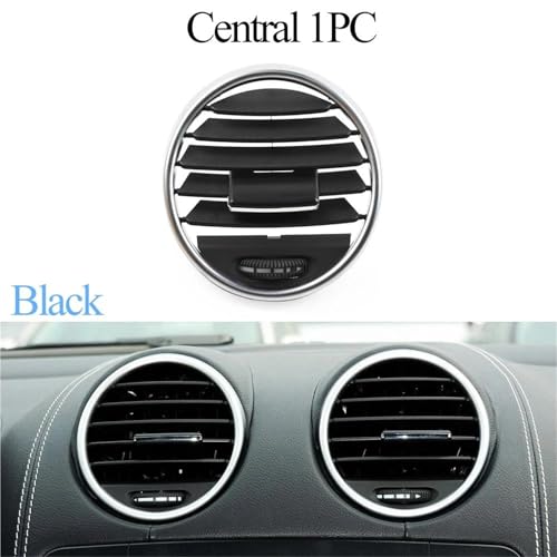 Rejilla de ventilación Benz W164 central negra de recambio OEM para ML y GL 2