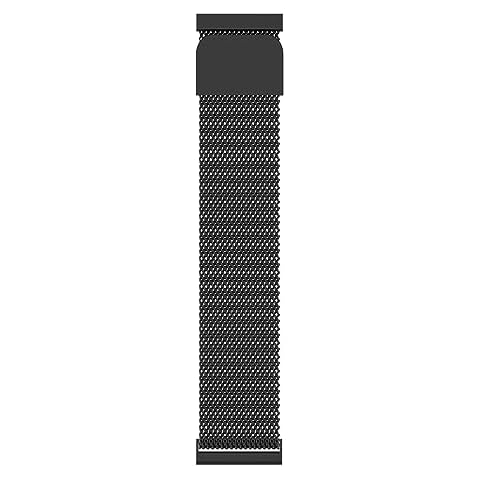 ZURURU Replacement Bands H98 Fitness Tracker Watch (Stainless Black) Cover