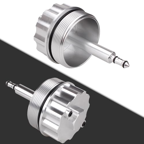 BARTOO Aluminum Oil Filter Housing Cover Cap Compatible with BMW 323 E36 323i / 328i, E46 328i, E39 523i / 528i - Thumbnail 6