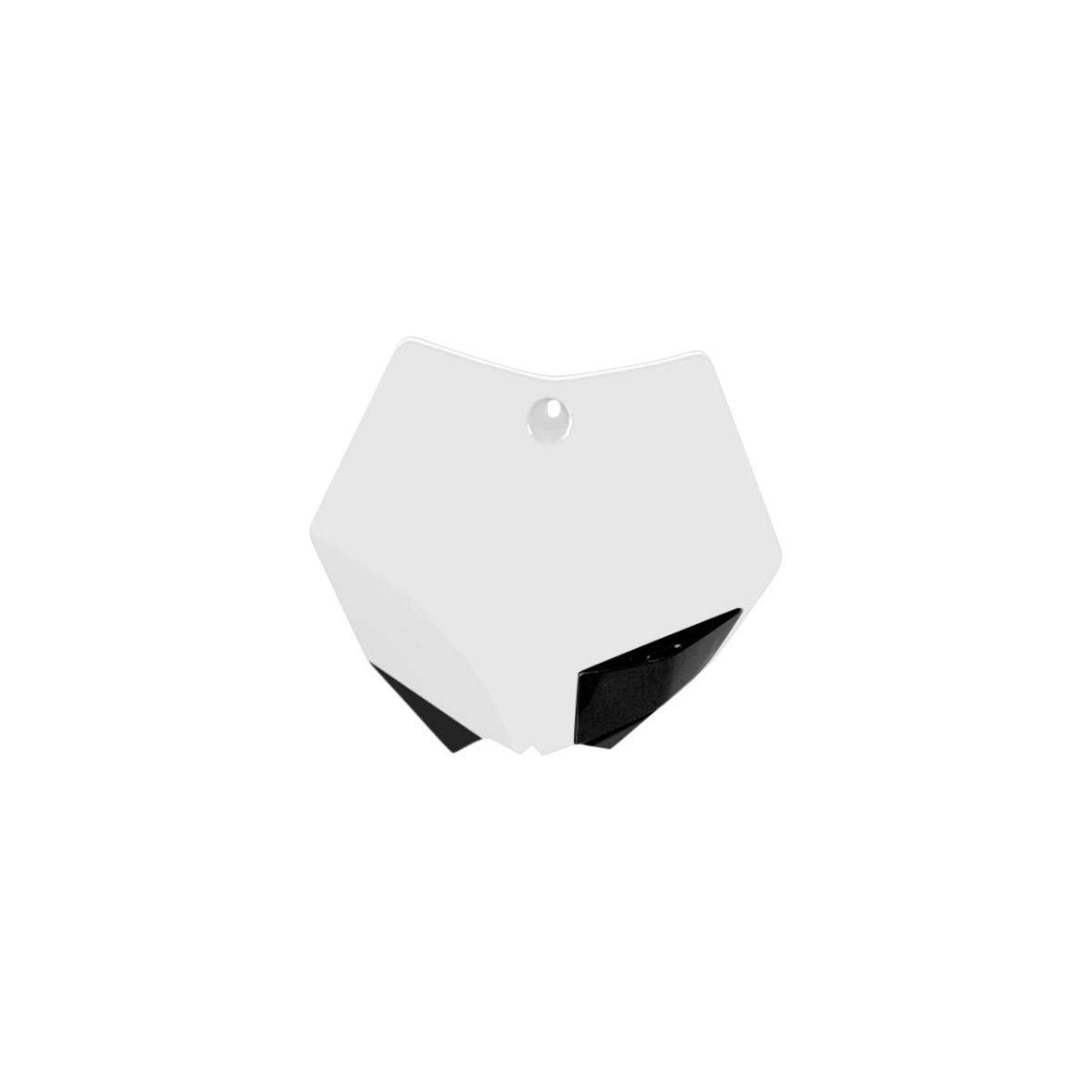 Polisport White Front Number Board - Ktm Sx6520 2009-15