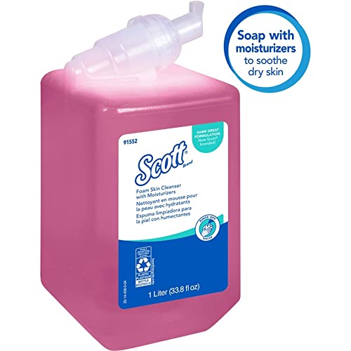 Scott Pro Foam Skin Cleanser With Moisturizers, Light Floral, 1,000 Ml Bottle - image 2