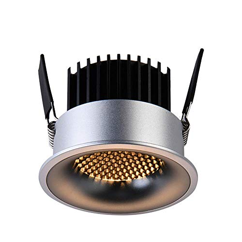 BEXDL Luces interiores 7W creativo empotrado de panal antirreflejo MAZORCA Downlight Hogar comercial Decoración interior Iluminación Iluminación Spotlight Embedded Ahorro de energía Luz de panel de te