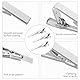 3 Stück Krawattennadel Silber Für Herren Klassische Krawattennadel Geschäft Krawattenklammer Edelstahl Krawattenklammer Krawattennadel Silber Für Valentinstag Jubiläum Party Meeting Herren Accessoires