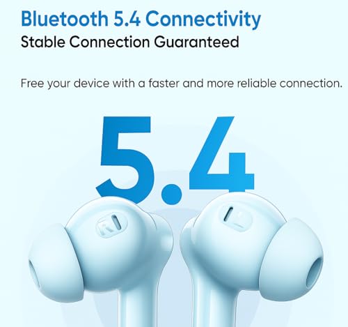 Image of Buds Compatible for OnePlus Nord True Wireless Supporting Mic 12.4mm Drivers Long Battery 38Hr Deep Bass Fast Pairing Clear Call Lightweight in-Ear
