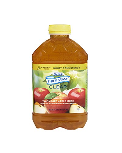 Thick & Easy Clear Thickened Peach Mango Drink, Honey Consistency, Sugar Free, 46 Ounce
