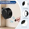Retractable Double Clothesline – 49 ft x 2 Heavy Duty Clothes Line for Indoor & Outdoor Use, Dual Laundry Line with Easy Installation (Black)
