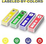 Jiusion 48Pcs Prepared Microscope Slides Specimen Animals Insects Plants Flowers Sample Biological Specimen, Stereo Microscope Slide