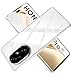 Produktbild Fitudoos Hülle für Honor 200 Pro 5G,Soft Schutzhülle Liquid Silicone hülle,Hochwertiges Silikon Premium TPU Handyhülle für Honor 200 Pro 5G -Transparent.