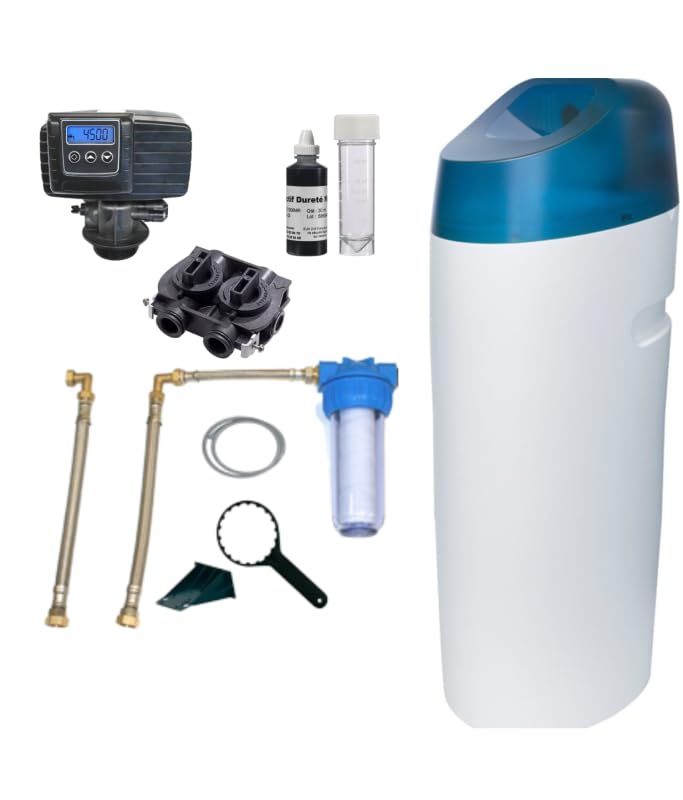 Adoucisseur d'eau 18L Vanne Fleck 5600 SXT complet avec...