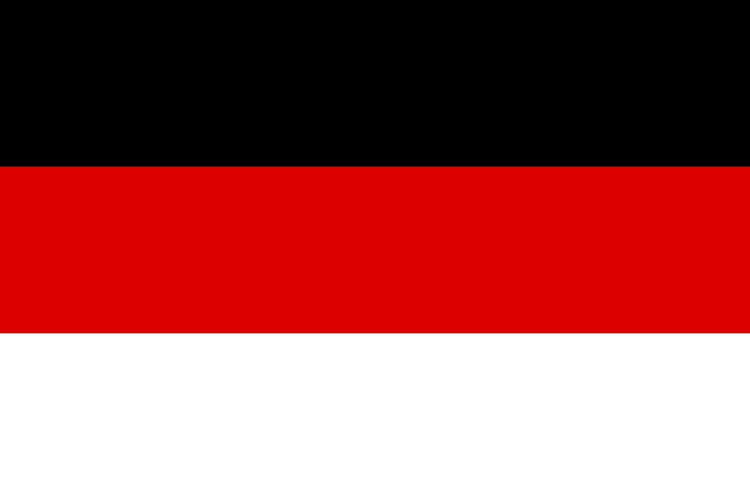 Drapeau Berlin 1861 grand format historique pour mât et décoration