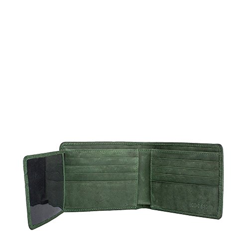 Hidesign Camel RFID Blocking Trifold Leather Wallet 4.5" L x 3.5" H3