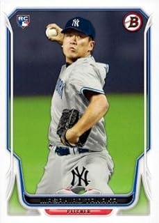 2014 Bowman Baseball #88 Masahiro Tanaka Rookie Card - His 1st official Rookie Card!