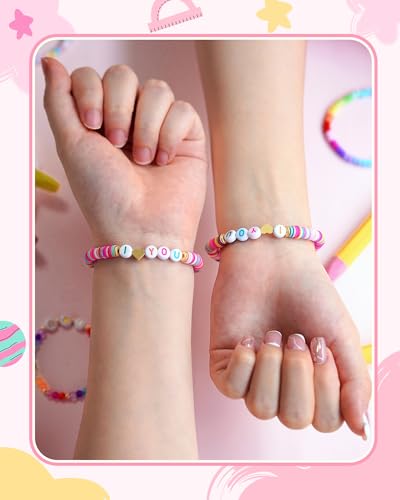 First Day of Kindergarten Preschool Bracelet Mommy and Me First Day of School Gifts for Mom and Daughter Mother Daughter Back to School Stuff Gifts for Girls4