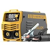 TOOLIOM 135A 110V Mini Stick Welder MMA ARC Welder Machine DC Inverter Welder with Hot Start, Arc Force and Anti-Stick Portable Welding Machine
