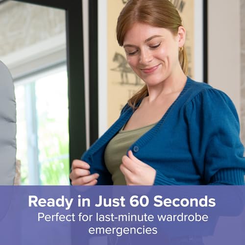 Spring & Spruce Steam Tower Plus 1.8L - Clothes Steamer with Adjustable Ironing Board - 6 Steam Settings & Shirt Pressing Tool - Fast Heat-Up - Vertical & Horizontal Steaming - Image 5