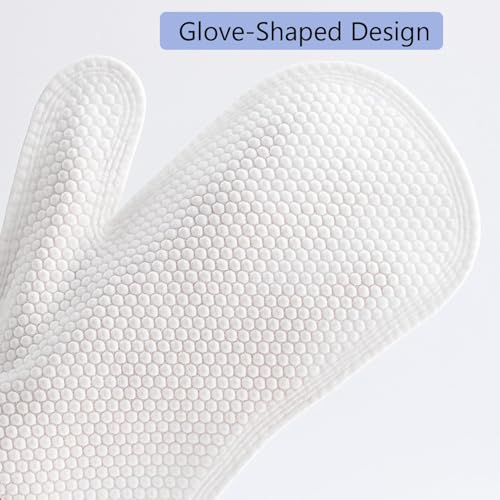 Disposable Body Wipes Glove-Shaped Bathing Wipes for Adults & Elderly, 25-Piece Pack, Large, Soft Gloves Ideal for Travel, Hospital, Camping, and Bedridden Care (Thumb Design) - Image 5