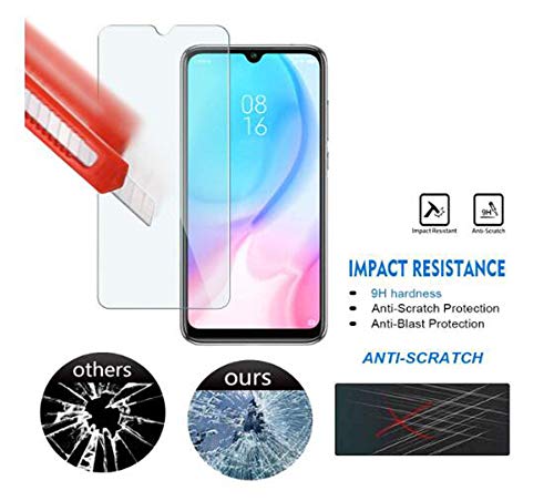 Protection écran XIAOMI Mi A3 2 Films en Verre trempé Anti Choc Anti Explosion - vue 5