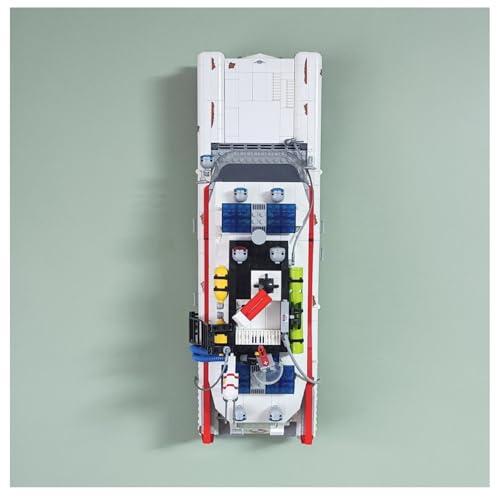 Wall mount compatible with Lego ECTO-1 Ghostbusters 10274 | Display your model securely | Heavy Duty stainless steel | Car NOT included