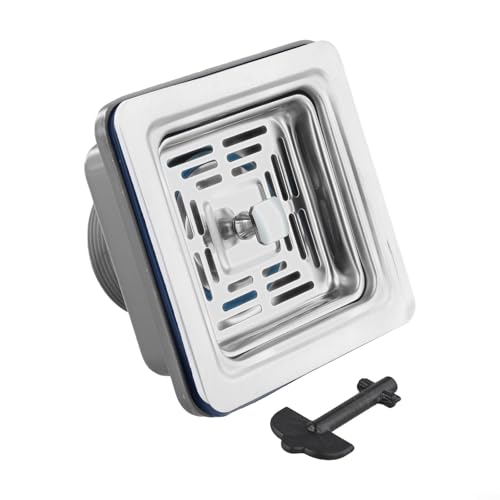 Colador cuadrado para cocina de acero inoxidable 110 mm