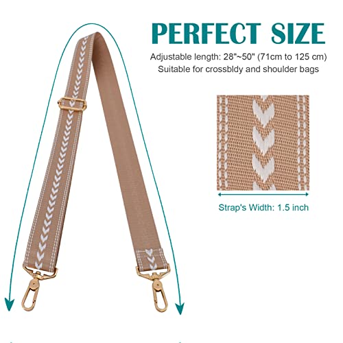 Image of Strap Purse Crossbody Bag Strap Replacement Metal Swivel Hook Shoulder Strap Guitar Strap for Crossbody Bag /luggag